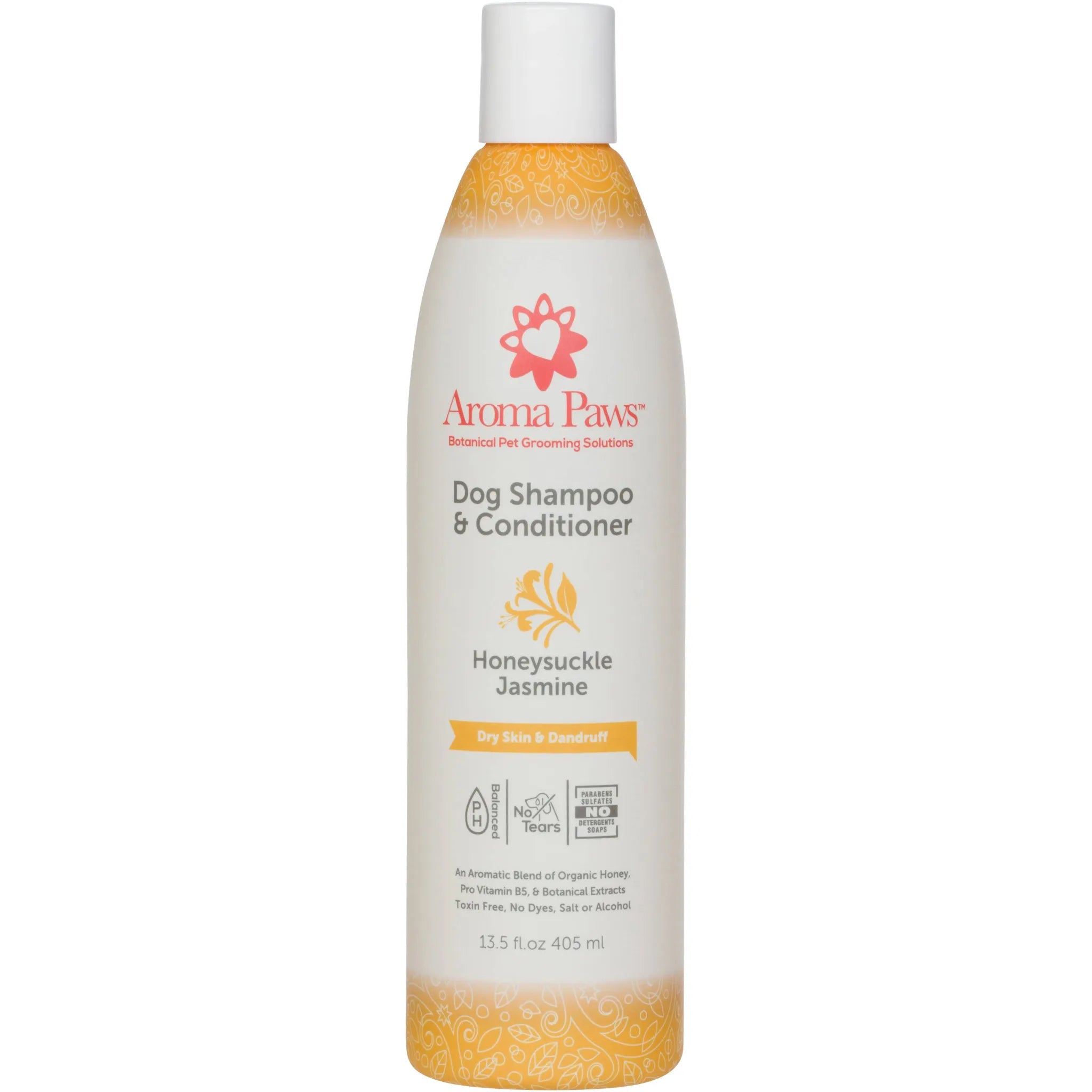 Honeysuckle Jasmine Dry Skin Shampoo & Conditioner | Aroma Paws