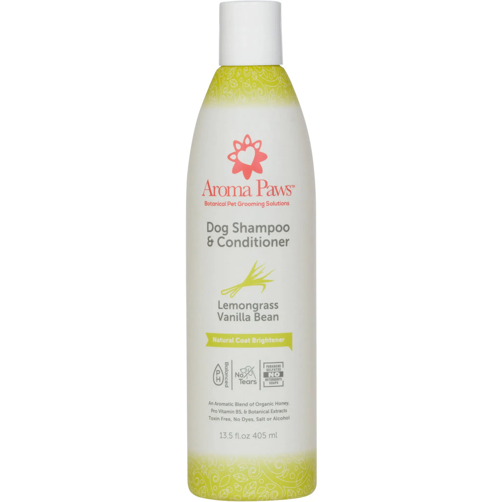 Lemongrass Vanilla Bean Shampoo & Conditioner | Aroma Paws