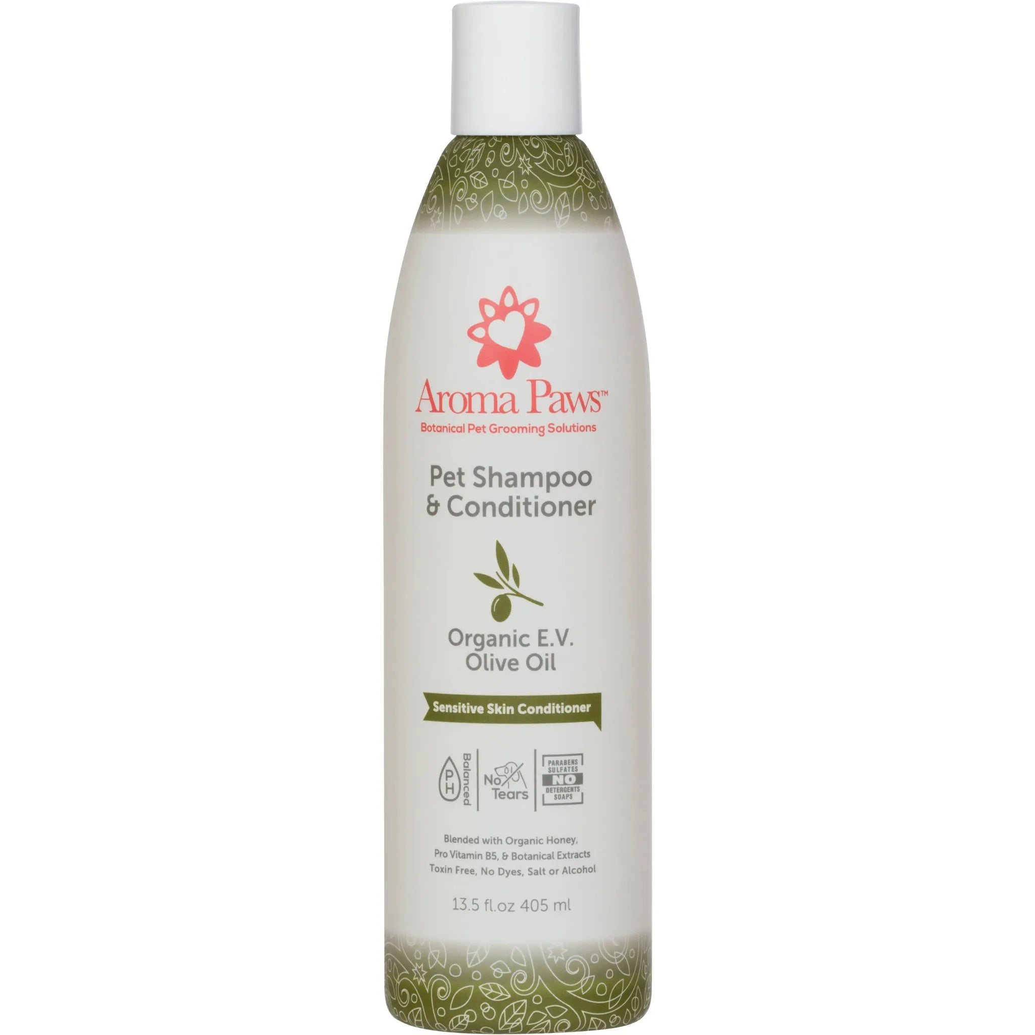 Organic Olive Oil Sensitive Skin Shampoo & Conditioner | Aroma Paws