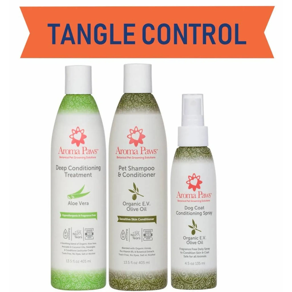Organic Olive Oil Sensitive Skin Shampoo & Conditioner | Aroma Paws