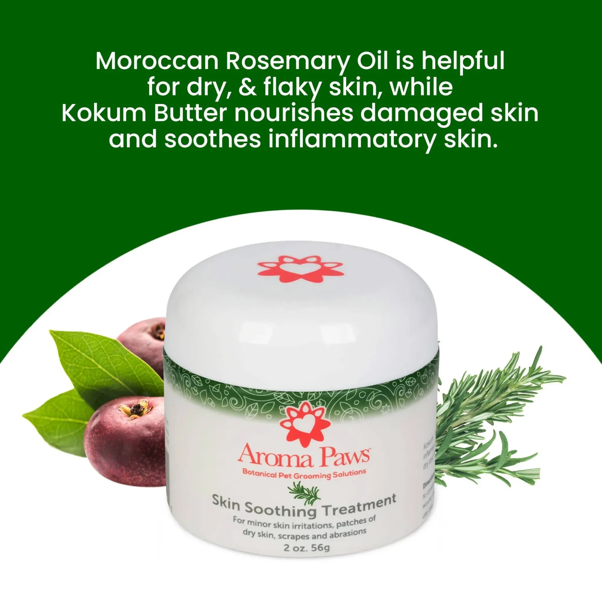 2 oz. Skin Soothing Treatment With Rosemary & Kokum Butter | Aroma Paws