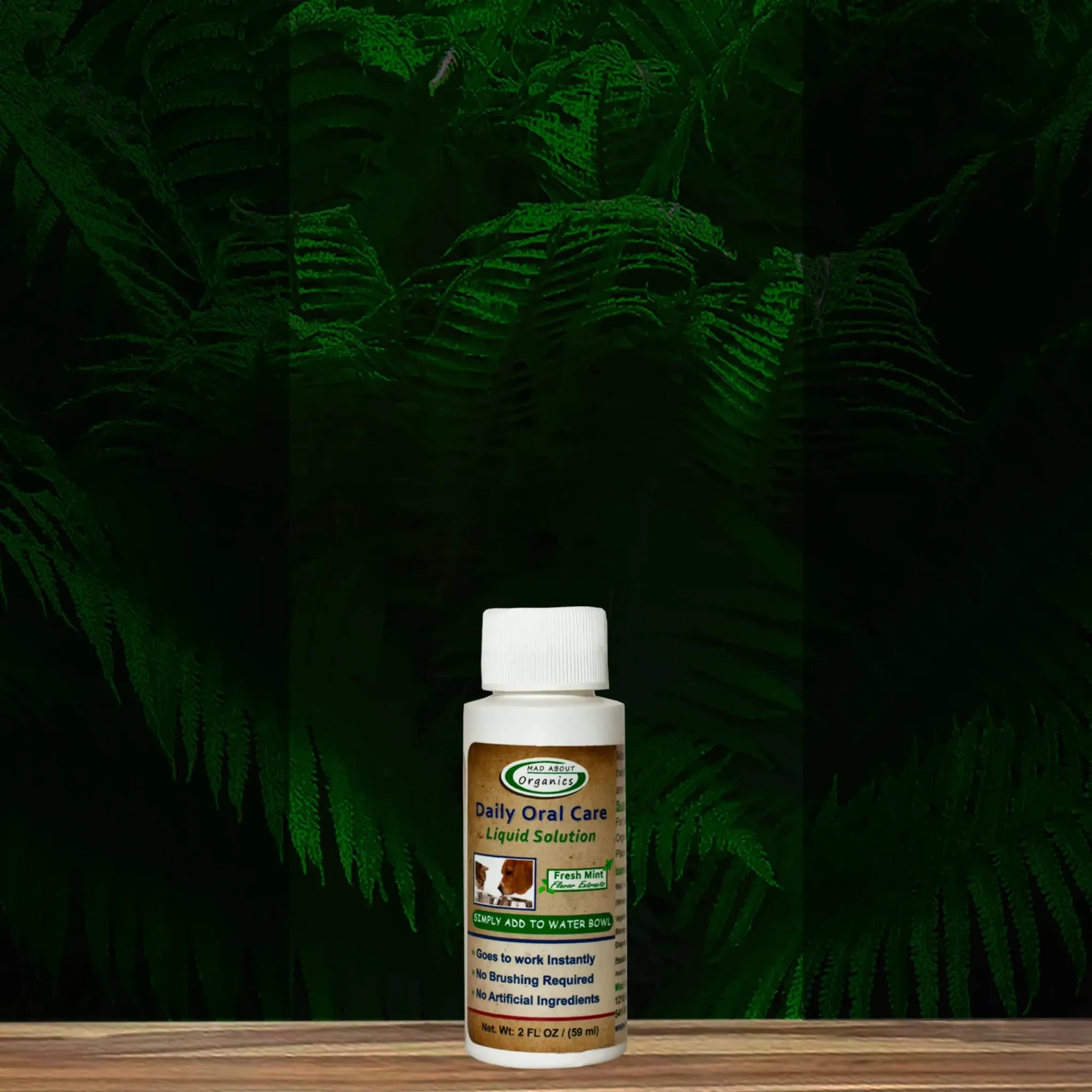 Oral Care Water Additive – Fresh Mint | Mad About Organics
