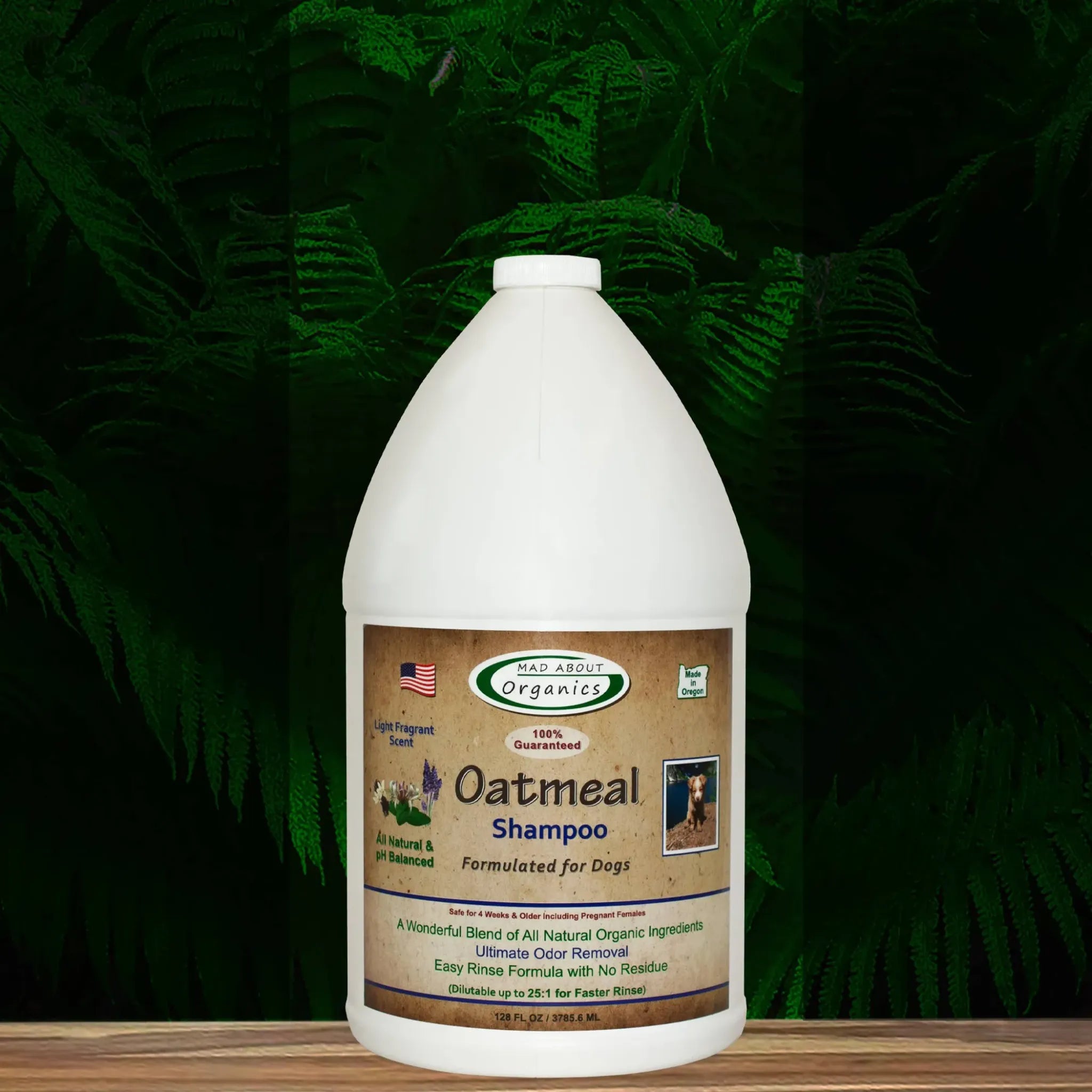 Oatmeal Shampoo for Dogs | Mad About Organics