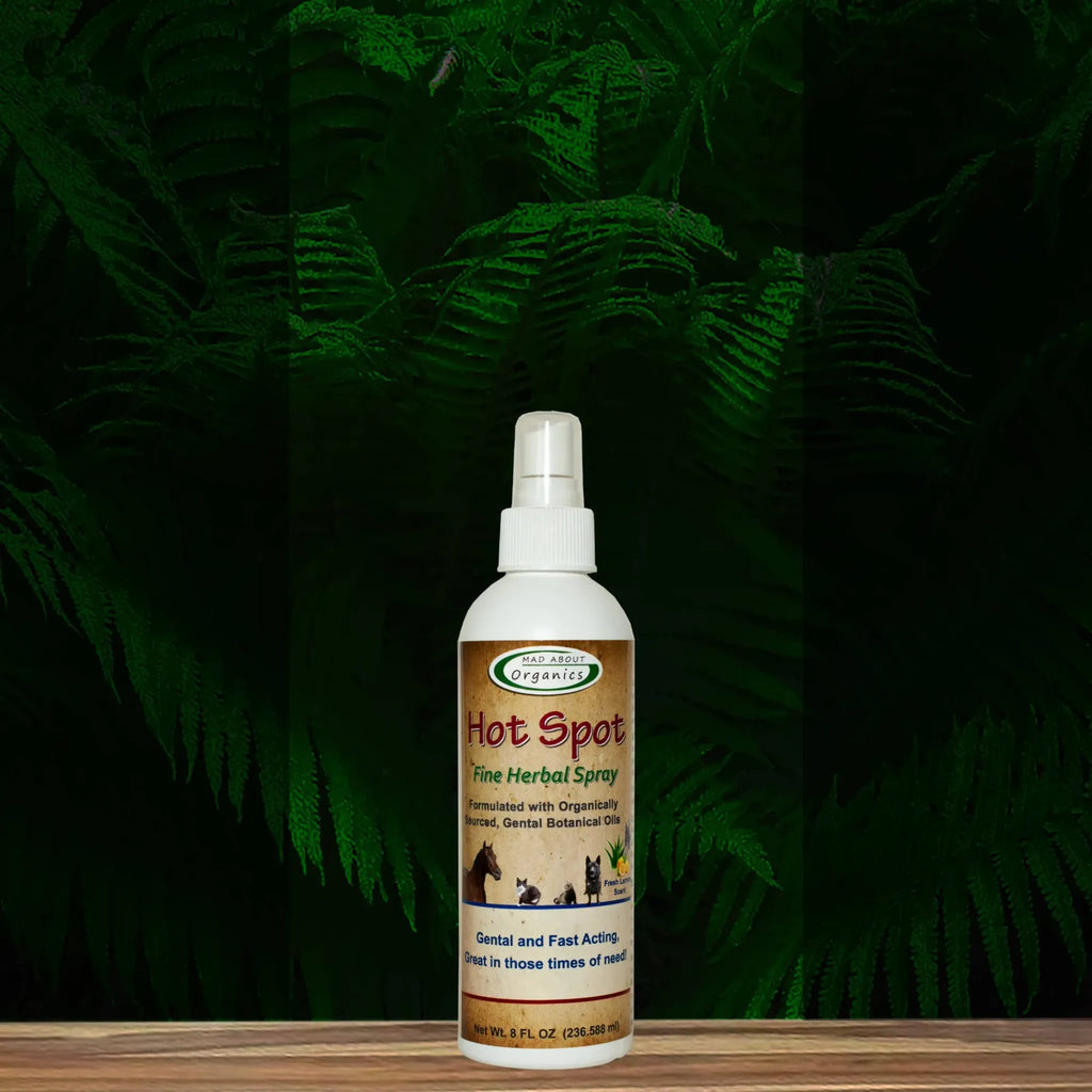 Hot Spot Wound & Skin Care Herbal Spray | Mad About Organics
