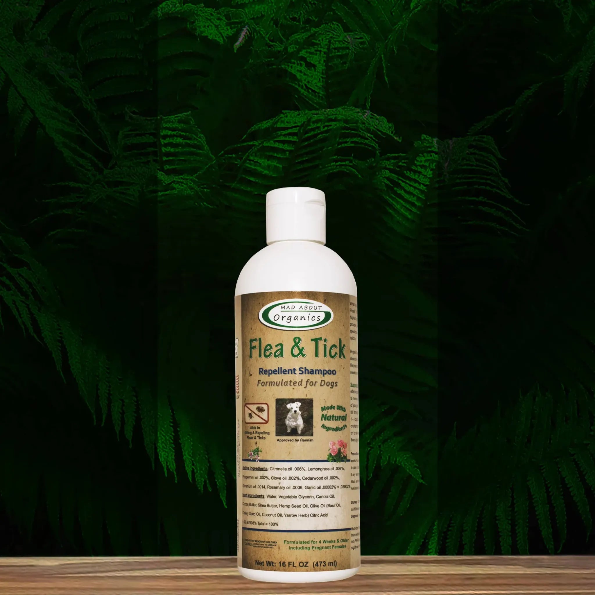 Flea & Tick Repellent Shampoo for Dogs | Mad About Organics