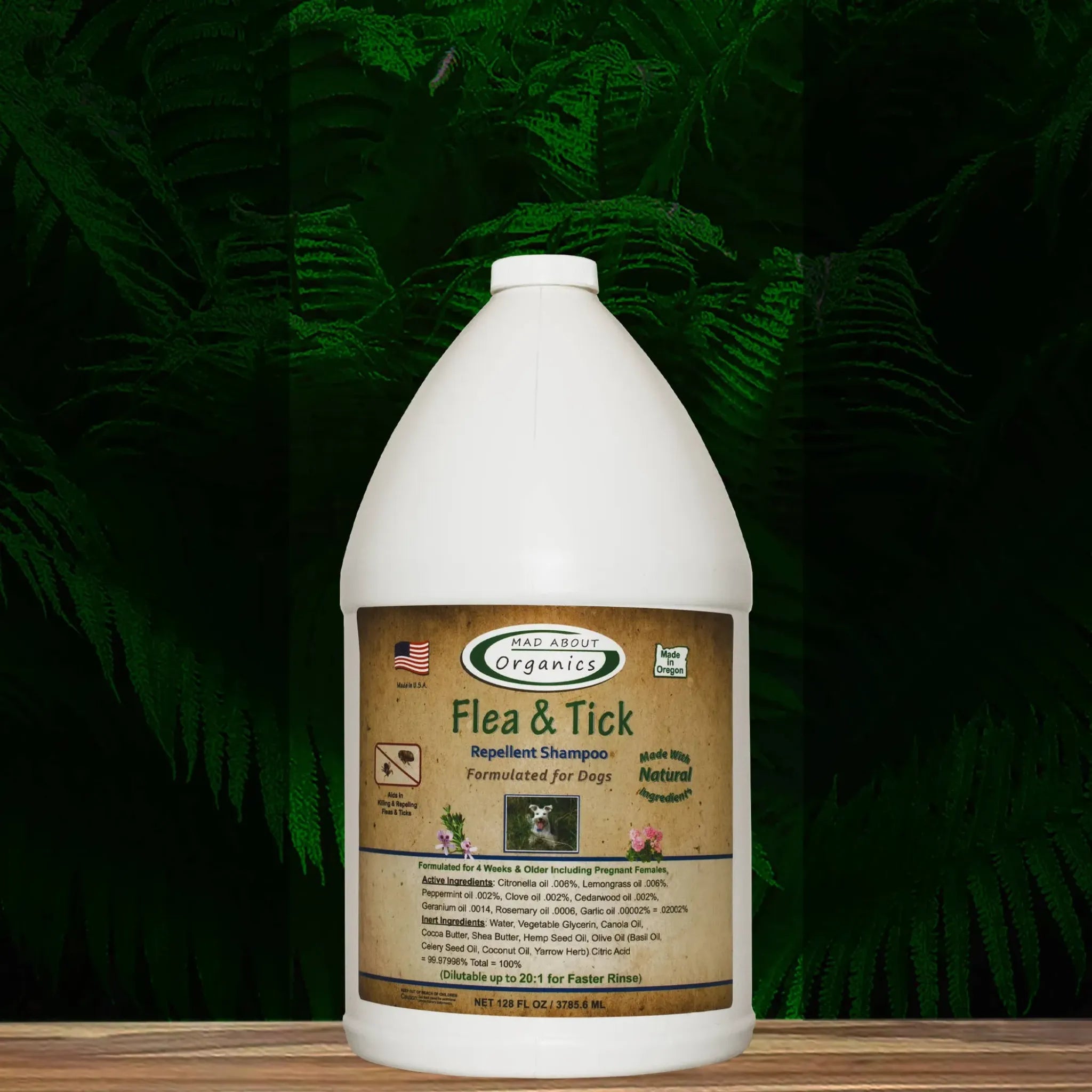 Flea & Tick Repellent Shampoo for Dogs | Mad About Organics