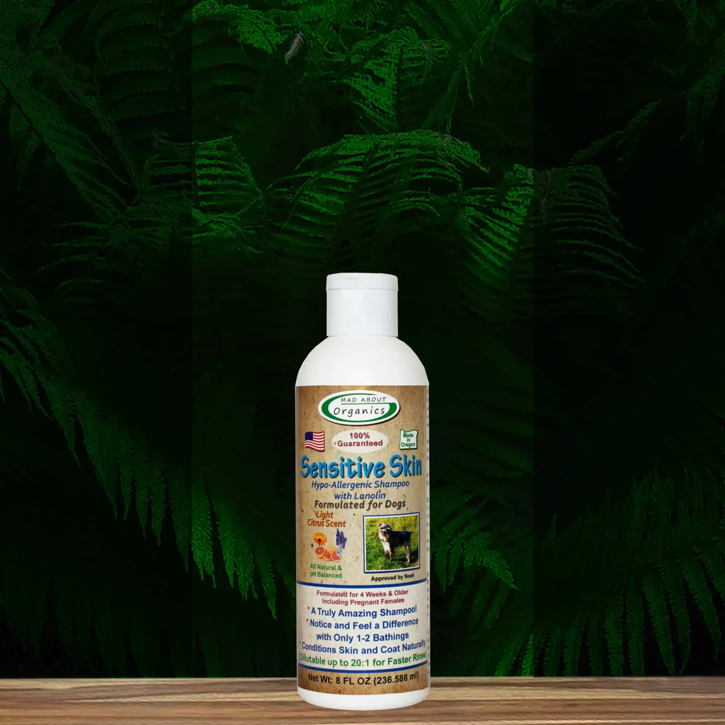 Sensitive Skin Hypo‑Allergenic Shampoo for Dogs | Mad About Organics