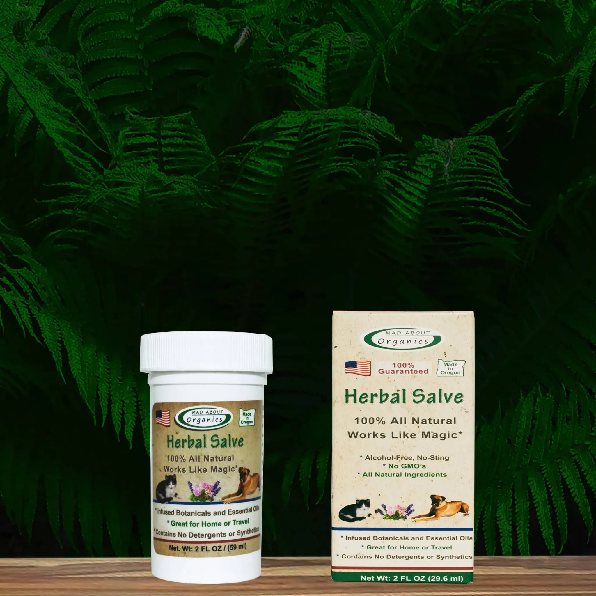 Herbal Healing Salve | Mad About Organics