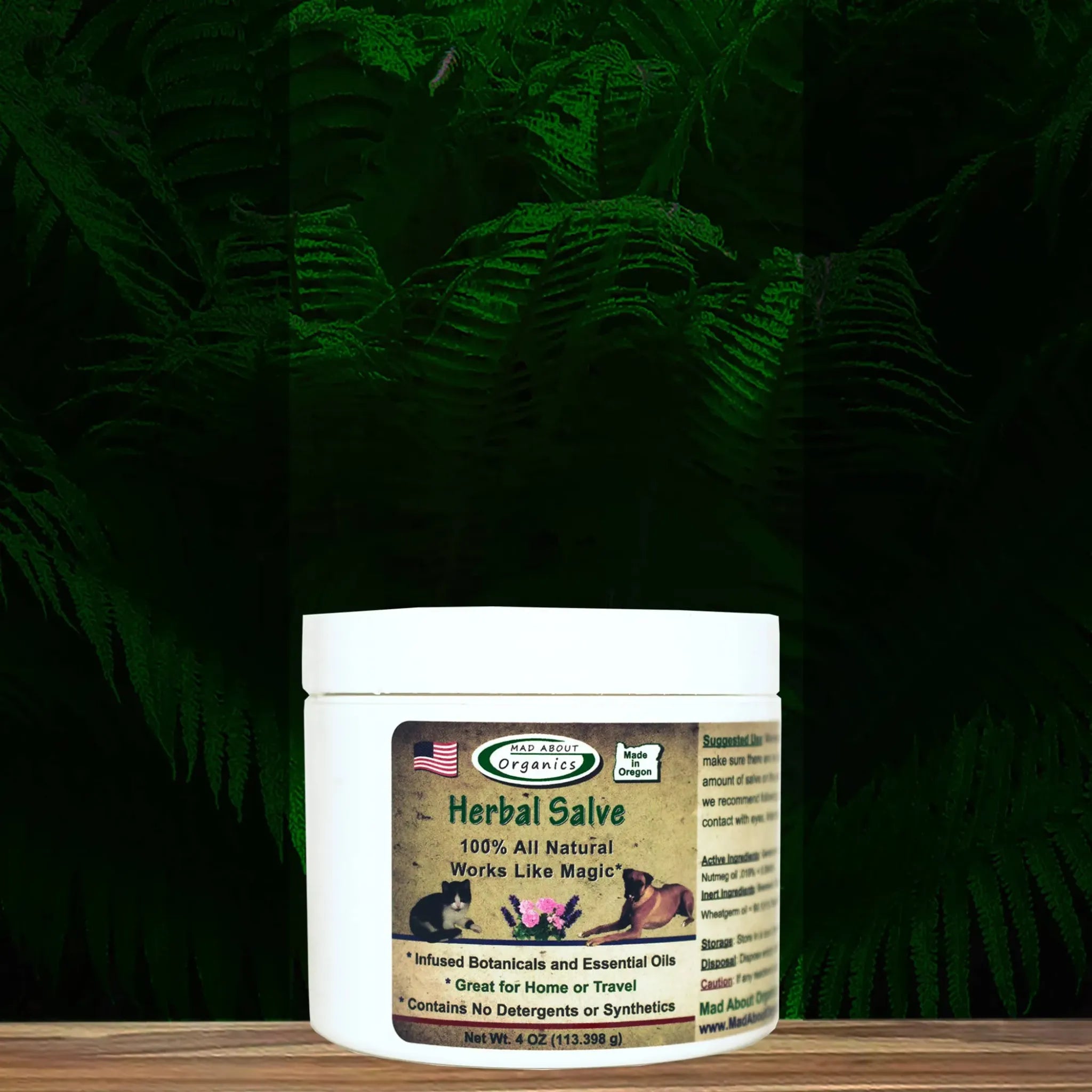Herbal Healing Salve | Mad About Organics