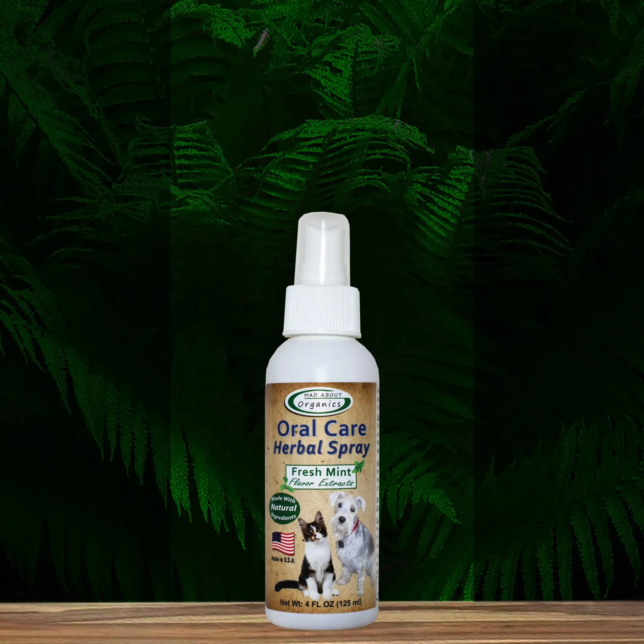 Oral Care Herbal Spray – Fresh Mint | Mad About Organics