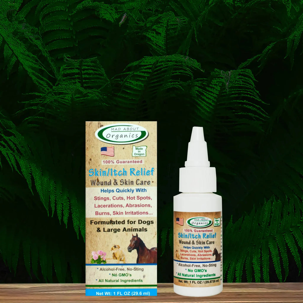 Skin & Itch Relief Herbal Treatment for Dogs | Mad About Organics