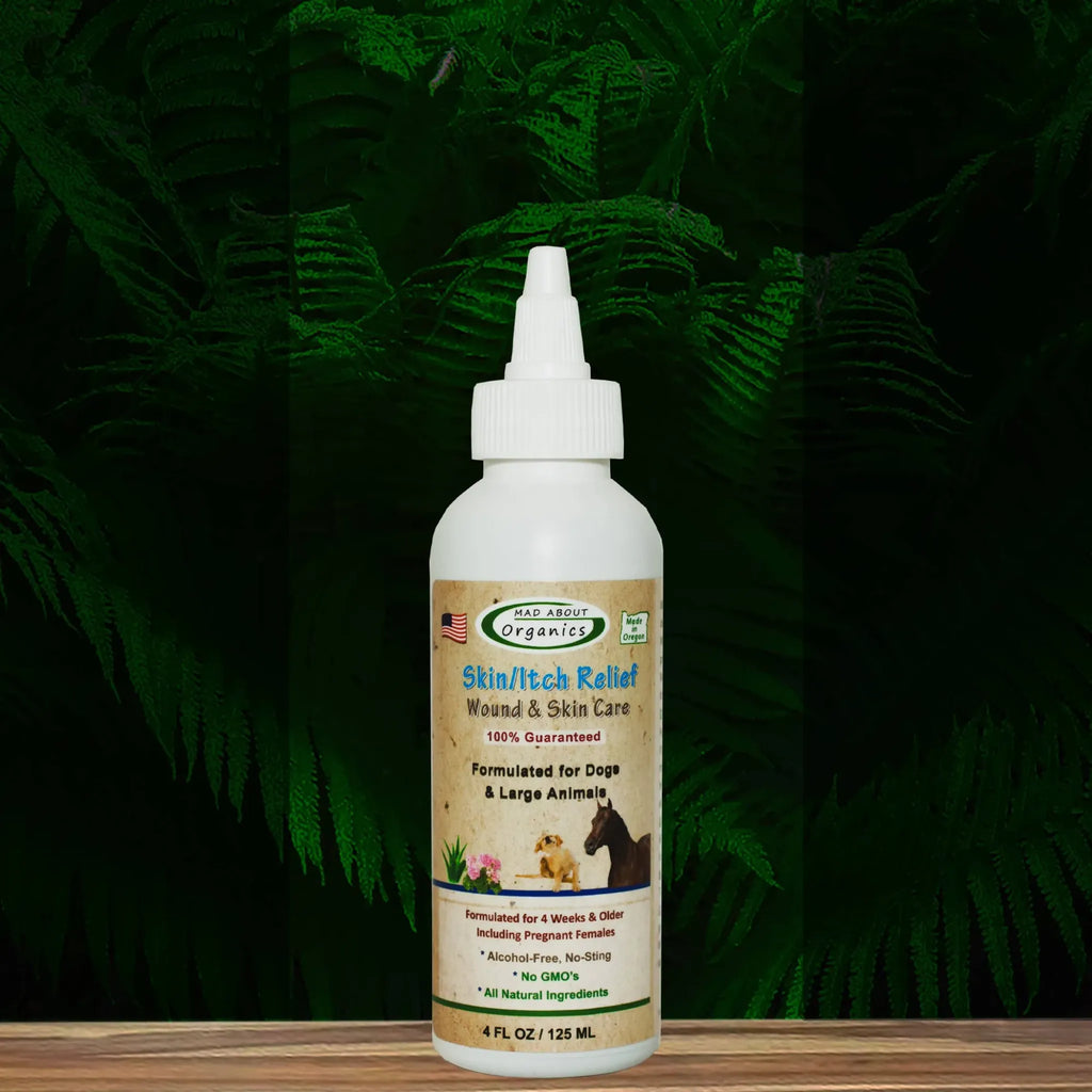 Skin & Itch Relief Herbal Treatment for Dogs | Mad About Organics