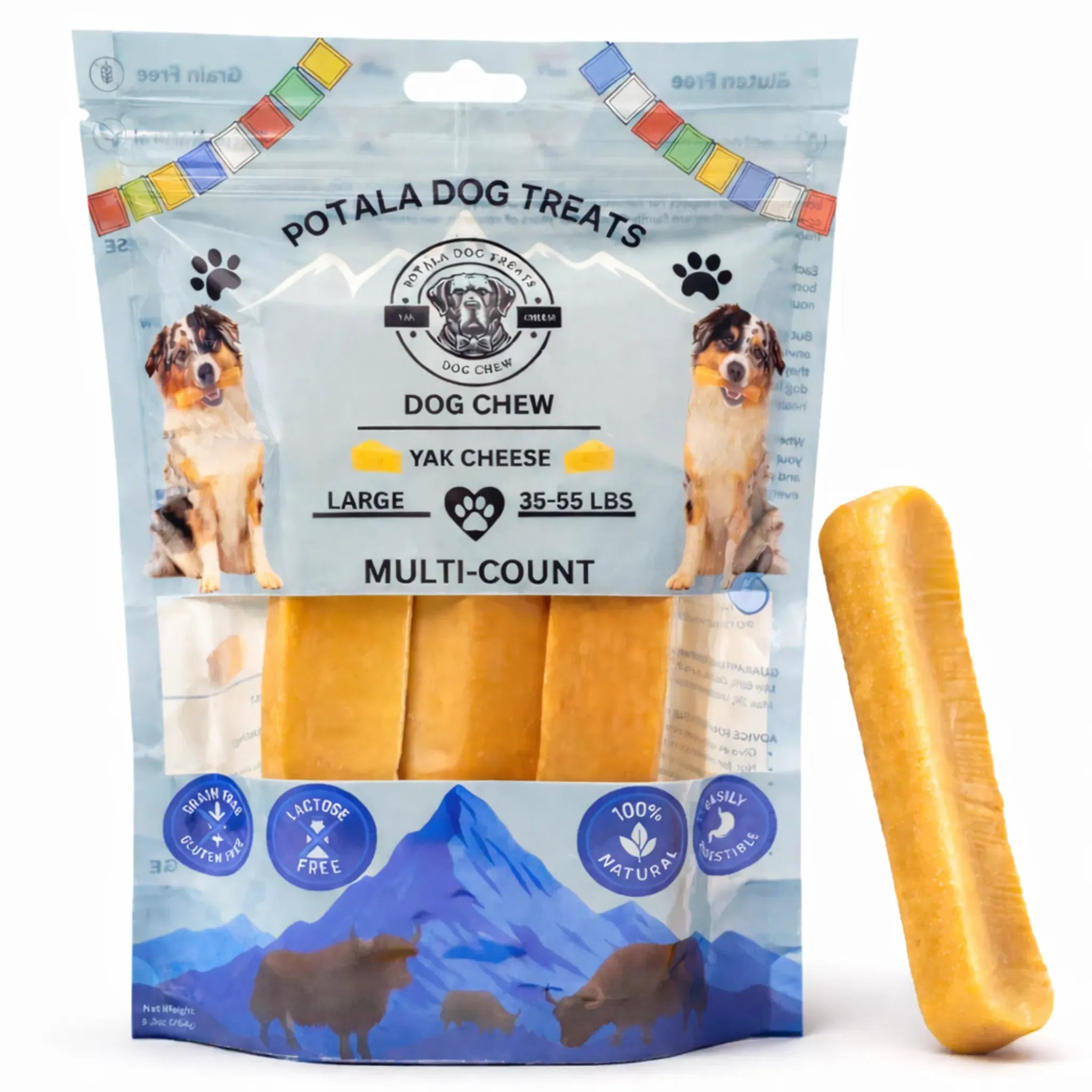 Potala Dog Chew | Natural Himalayan Yak Chew