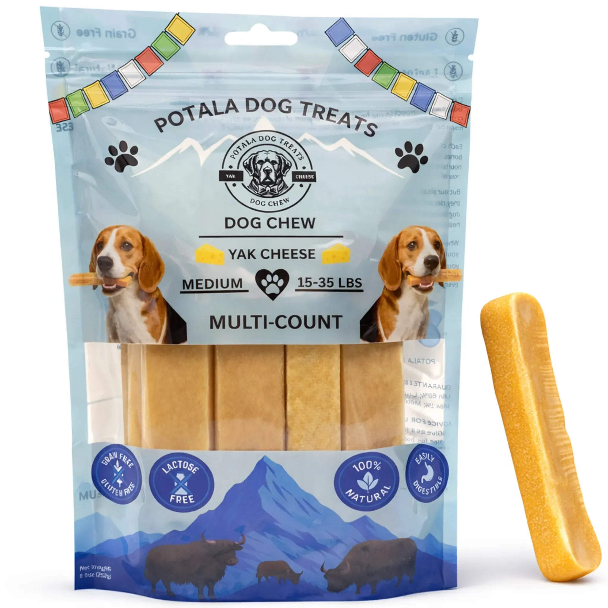 Potala Dog Chew | Natural Himalayan Yak Chew