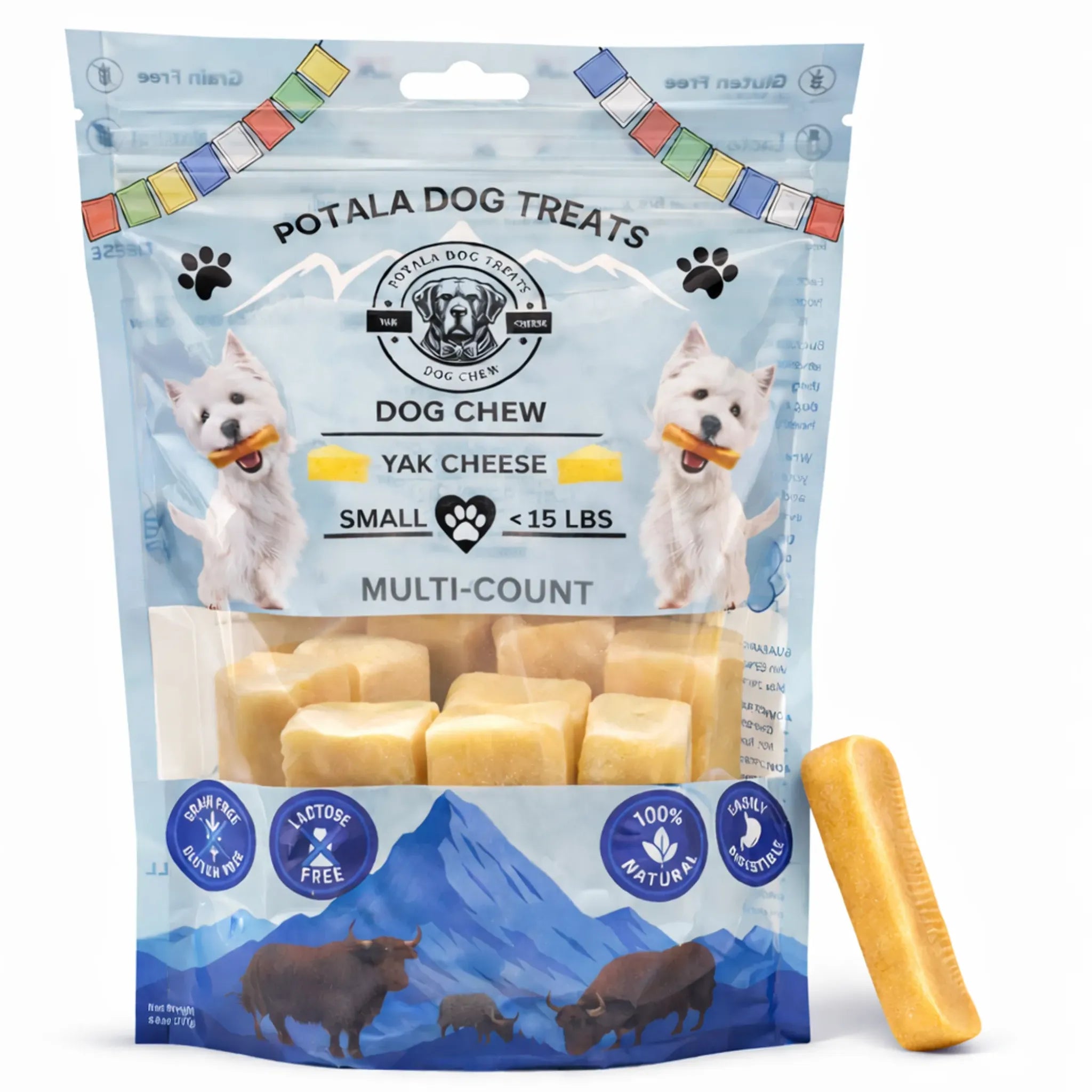 Potala Dog Chew | Natural Himalayan Yak Chew