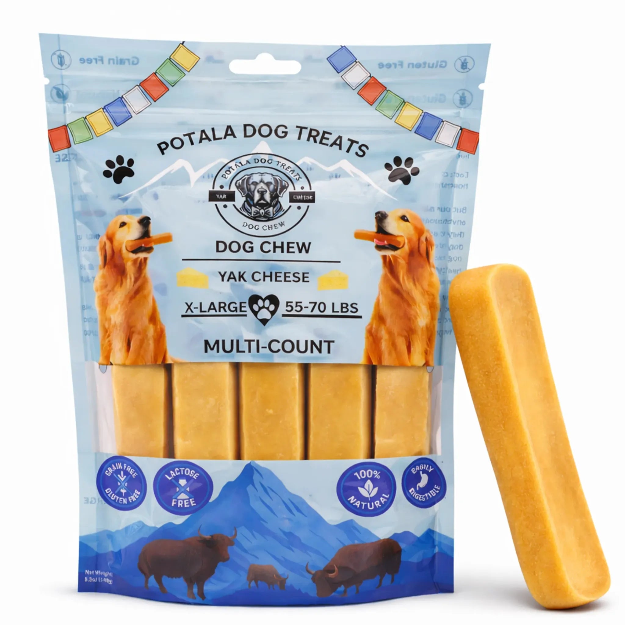 Potala Dog Chew | Natural Himalayan Yak Chew