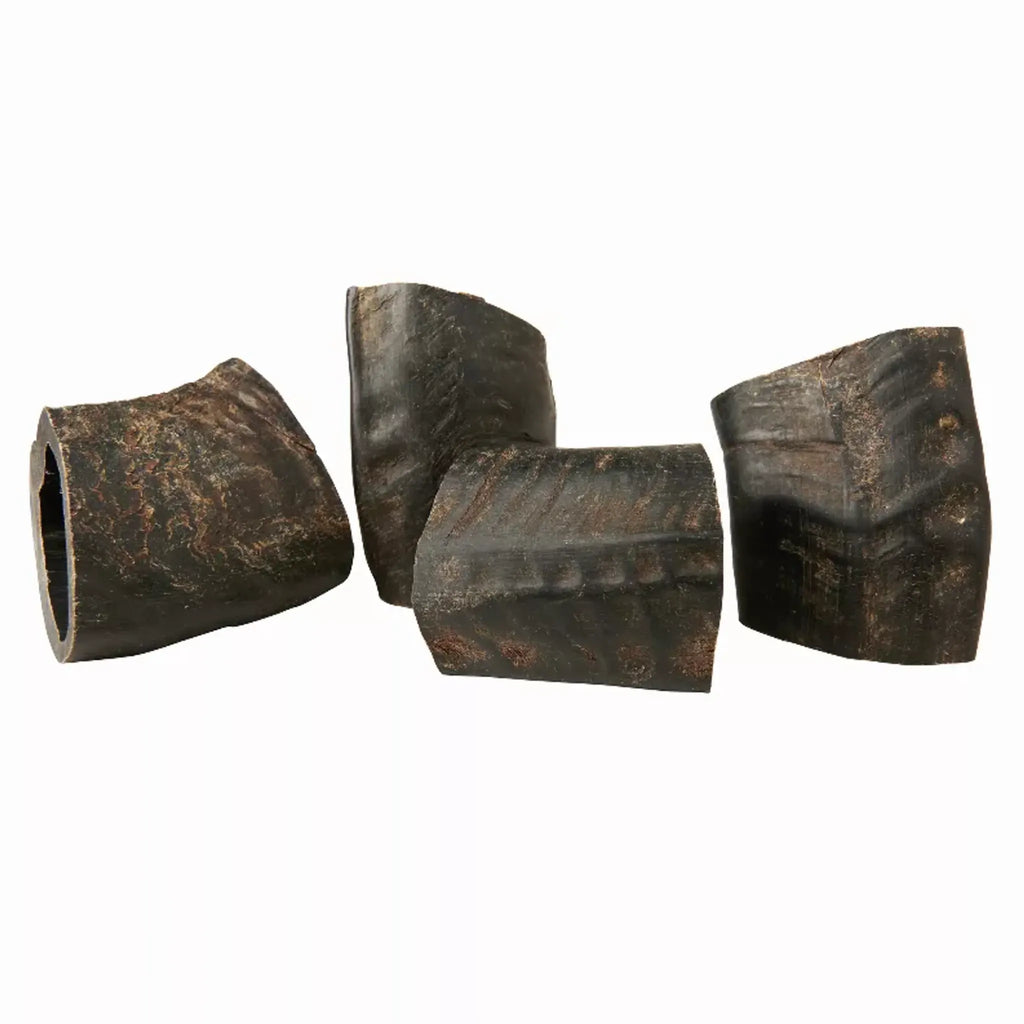 Water Buffalo Horn Tuffie – 100% Natural, Long‑Lasting Dog Chews (2 Count) | Rozie’s Pet Supply