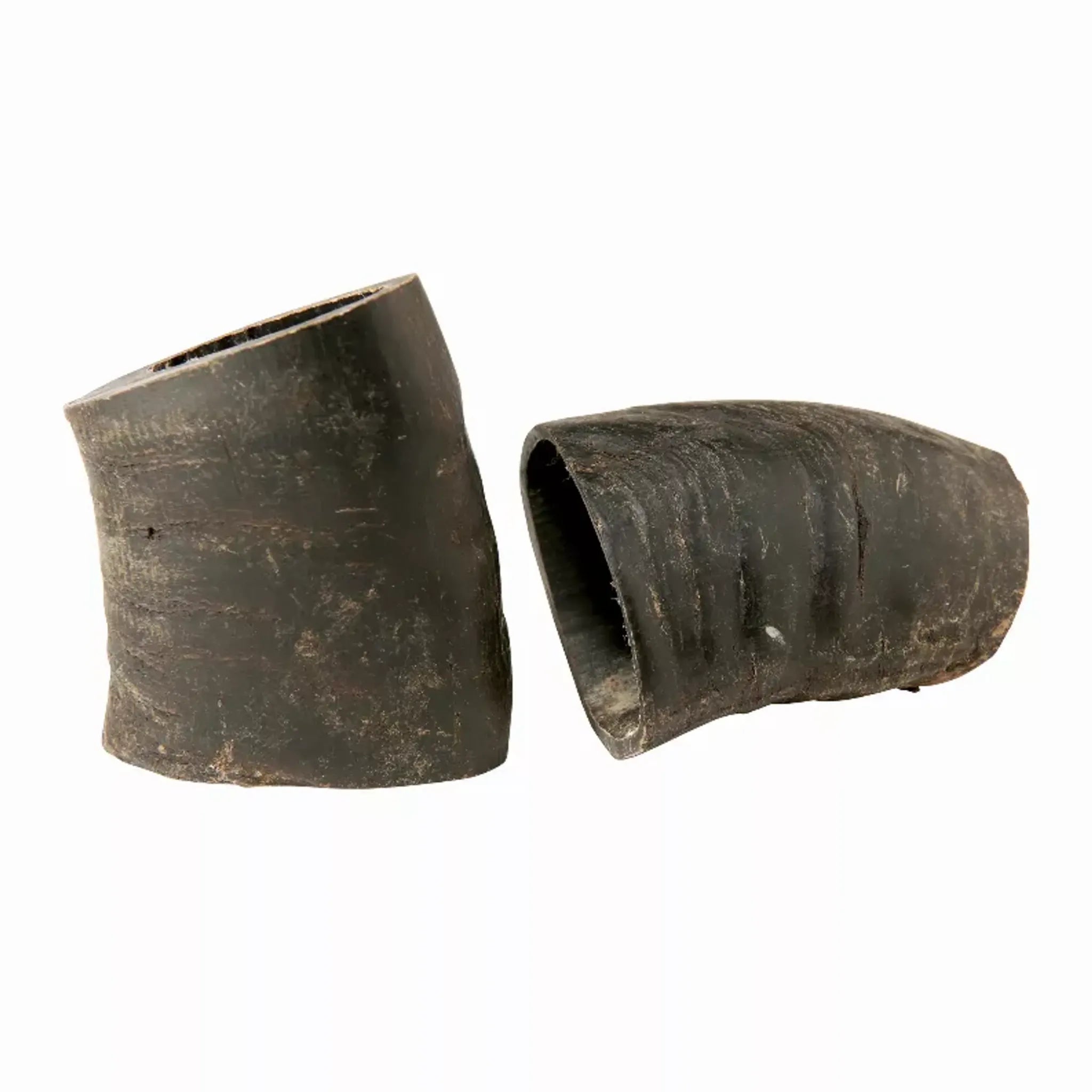 Water Buffalo Horn Tuffie – 100% Natural, Long‑Lasting Dog Chews (2 Count) | Rozie’s Pet Supply