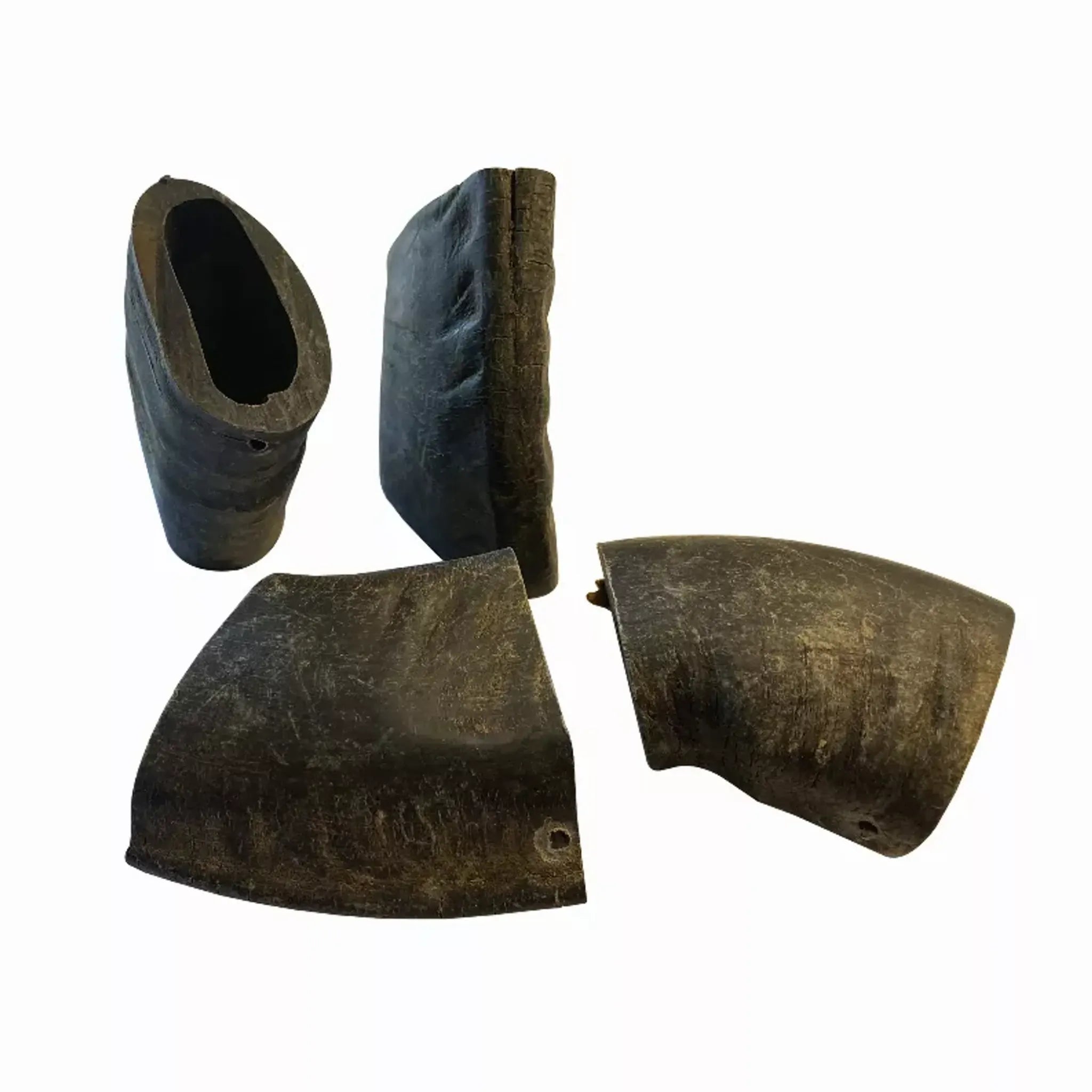 Water Buffalo Horn Tuffie – 100% Natural, Long‑Lasting Dog Chews (2 Count) | Rozie’s Pet Supply