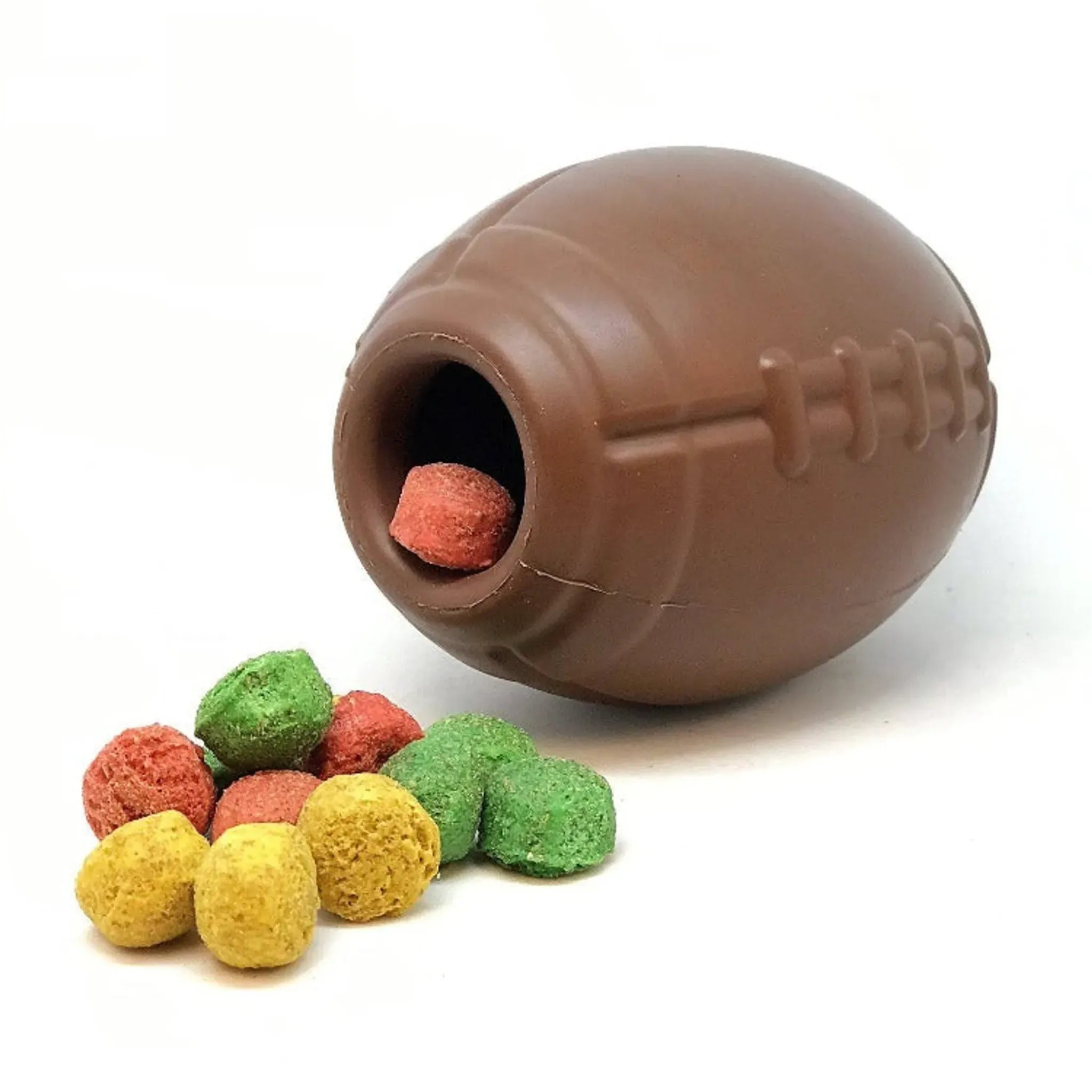 Football Dog Chew Toy & Treat Dispenser | SodaPup