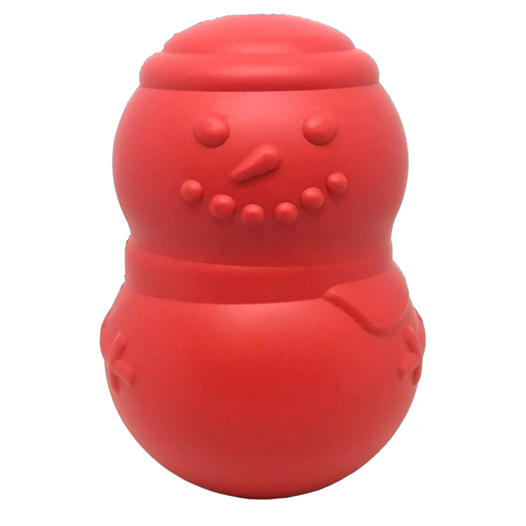 Snowman Dog Toy | Durable Winter Chew & Treat Dispenser | SodaPup