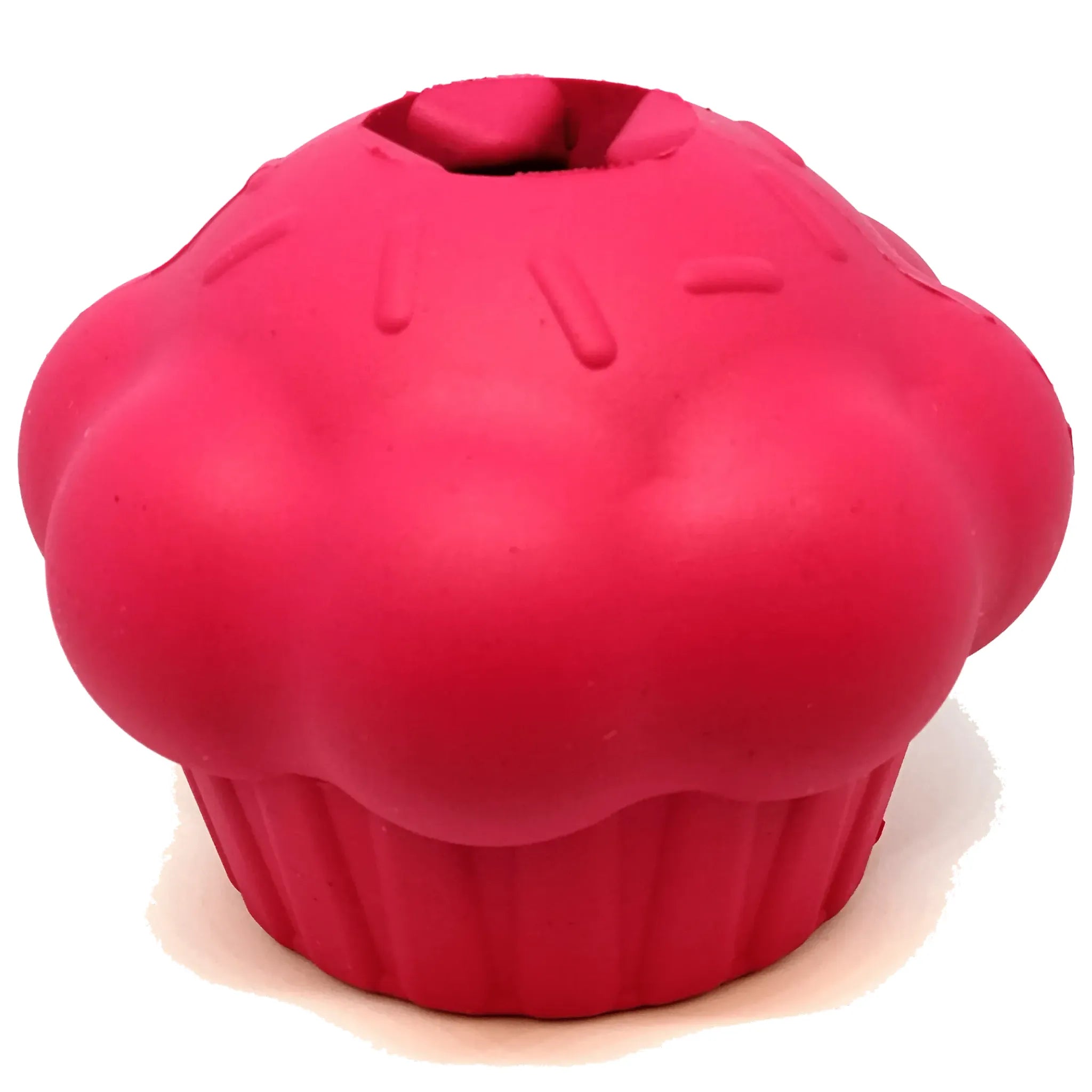 Cupcake eDispenser | Durable Natural Rubber Chew & Treat Toy | SodaPup