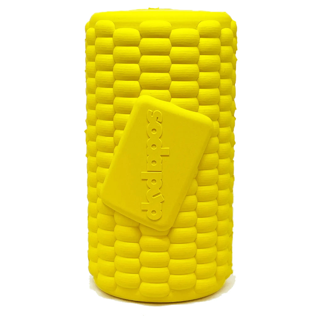 Corn on the Cob Dog Chew Toy & Treat Dispenser | SodaPup