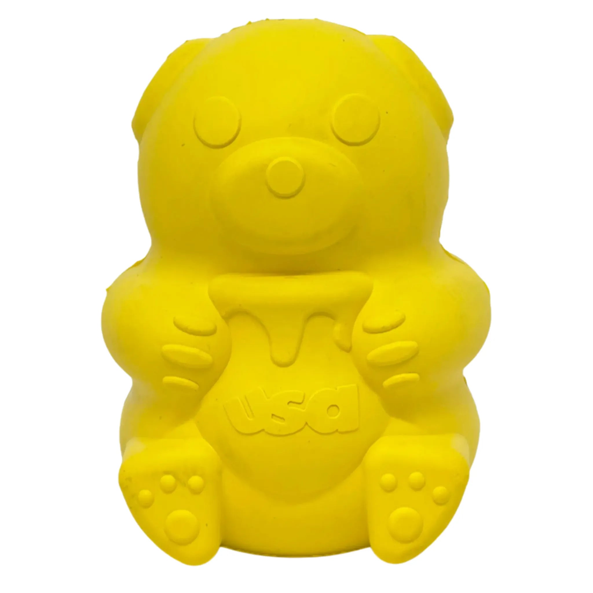 Honey Bear eDispenser Dog Chew Toy & Treat Dispenser | SodaPup