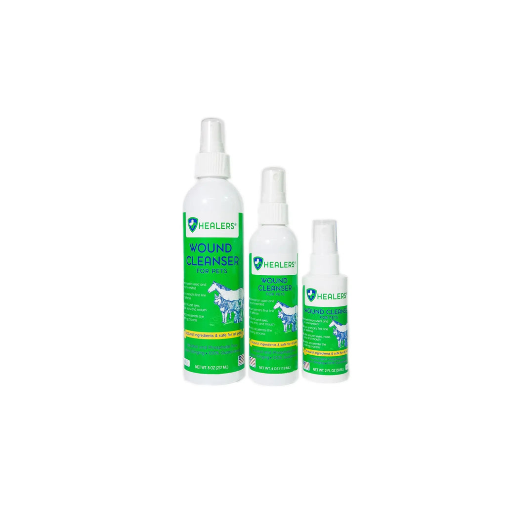 Healers Wound Cleanser | All‑Animal Natural Wound & Skin Care Spray