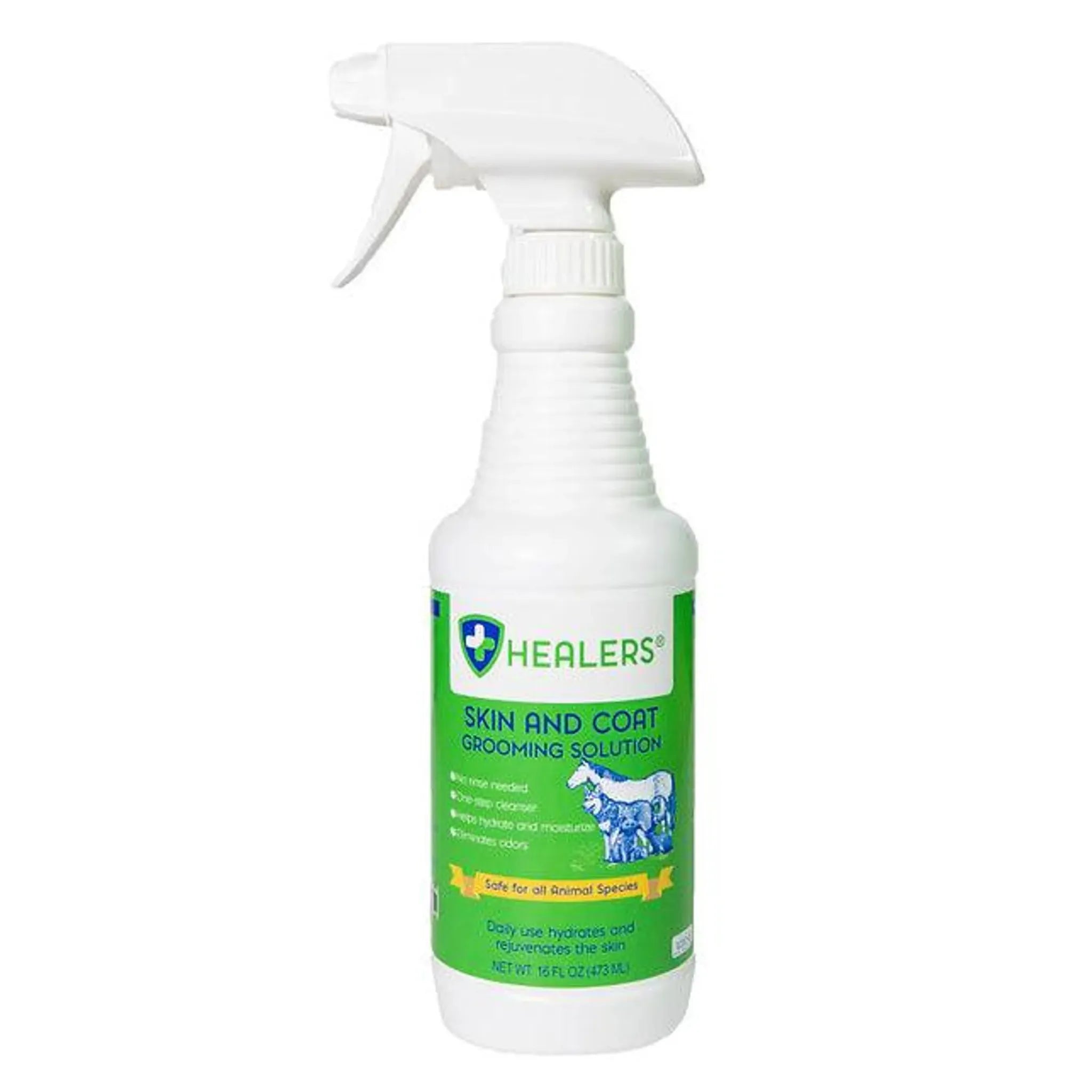 Healers Skin & Coat Grooming Solution | Natural HOCl Skin Detox & Relief Spray