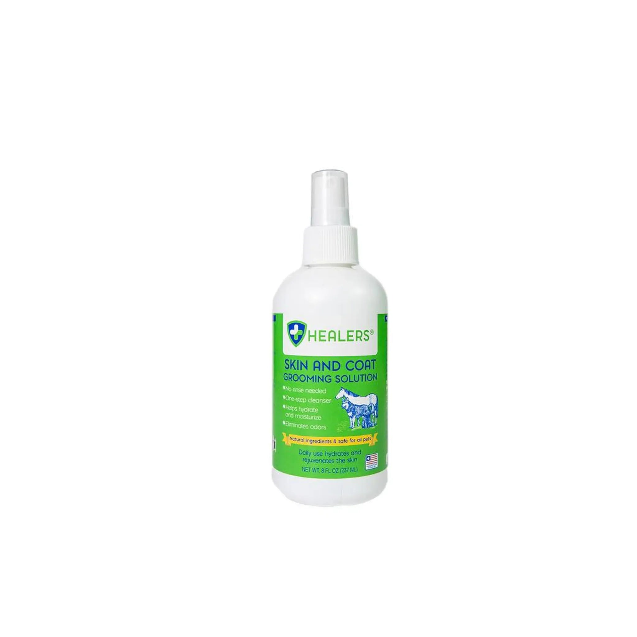 Healers Skin & Coat Grooming Solution | Natural HOCl Skin Detox & Relief Spray