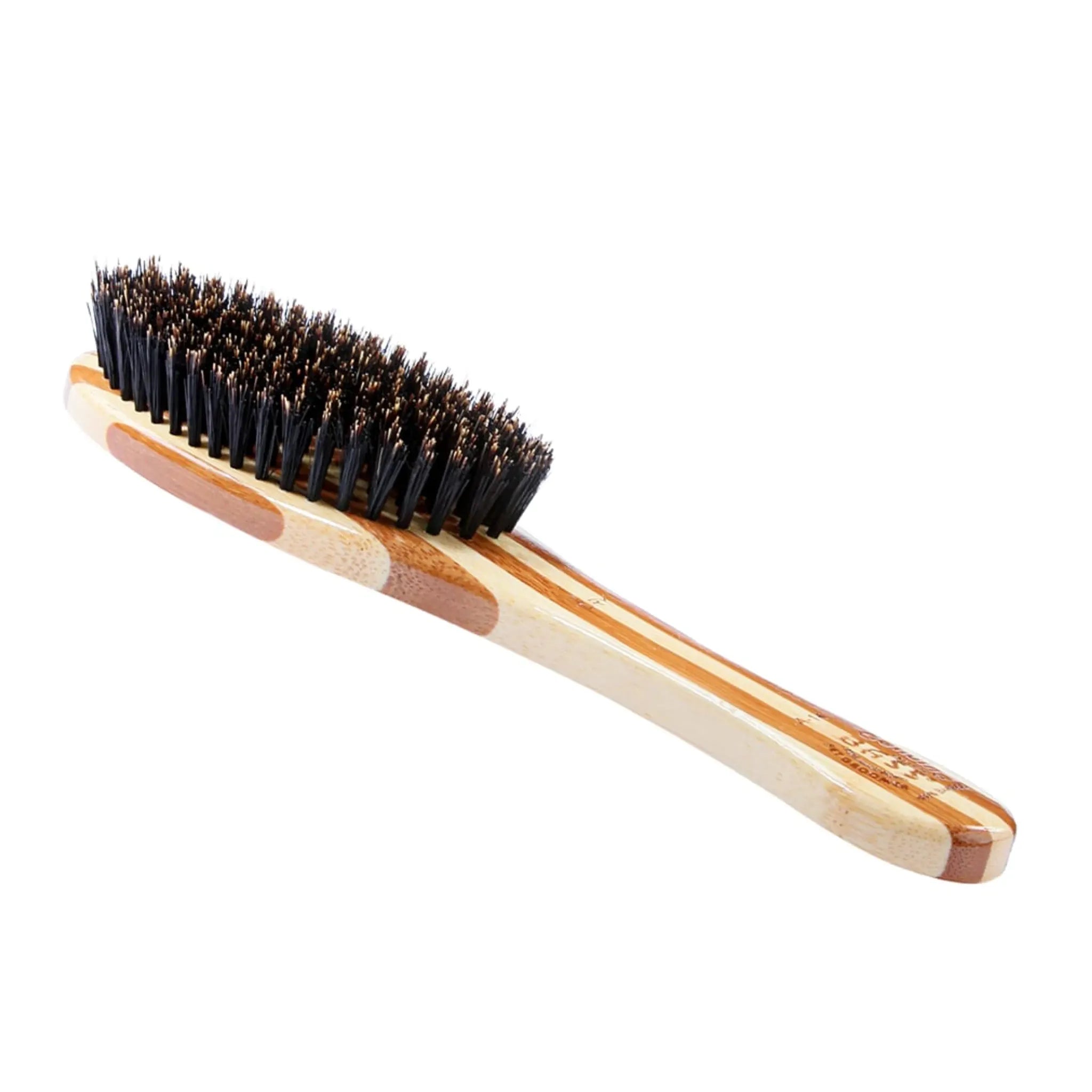 Shine & Condition Pet Brush – Natural Bristle Palm Brush | Bass Brushes