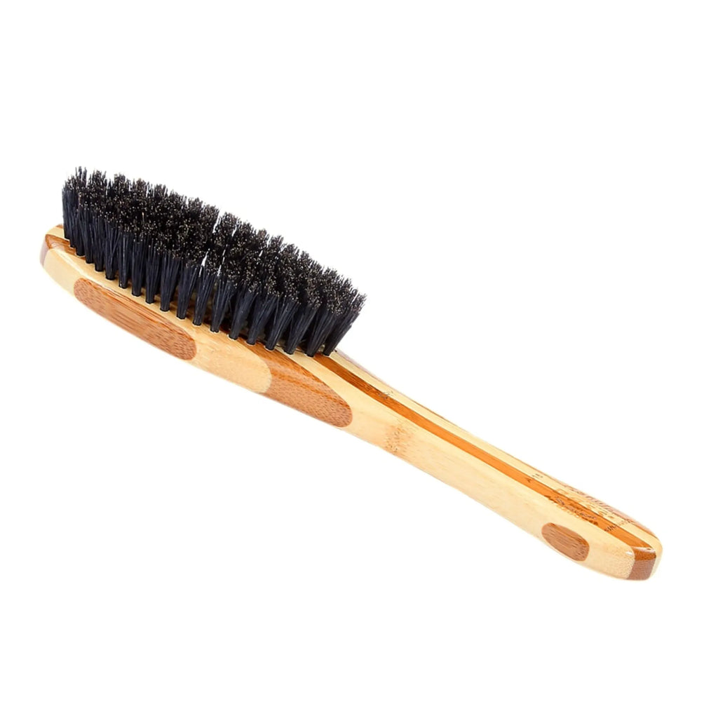 Shine & Condition Pet Brush – Natural Bristle Palm Brush | Bass Brushes